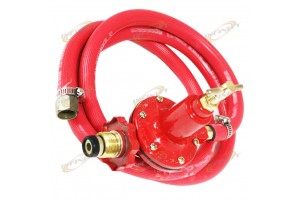 20psi BBQ Propane Regulator High pressure Gas Wok Hose For Regular Burner